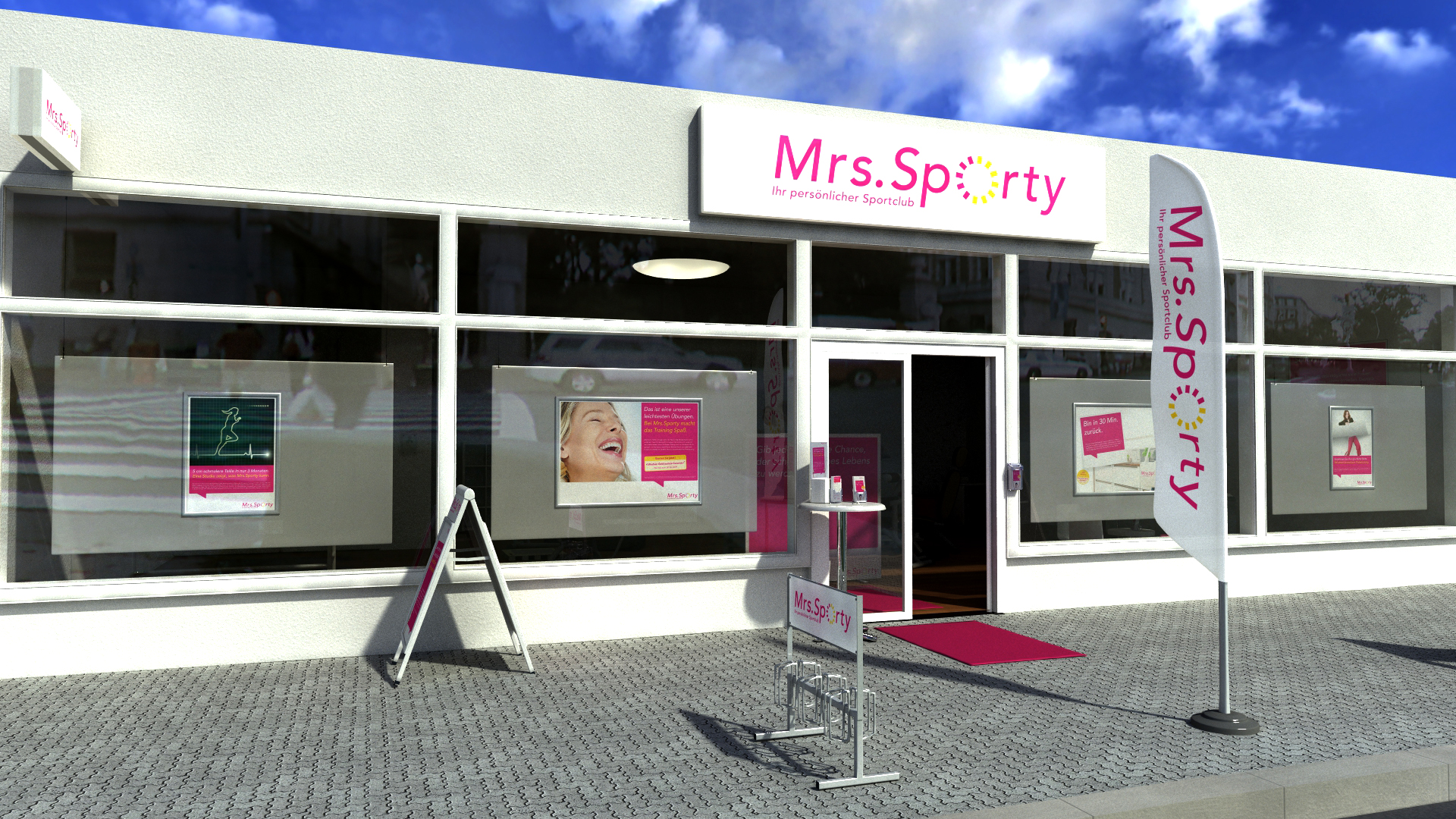 Mrs.Sporty - Franchise Corporate Identity